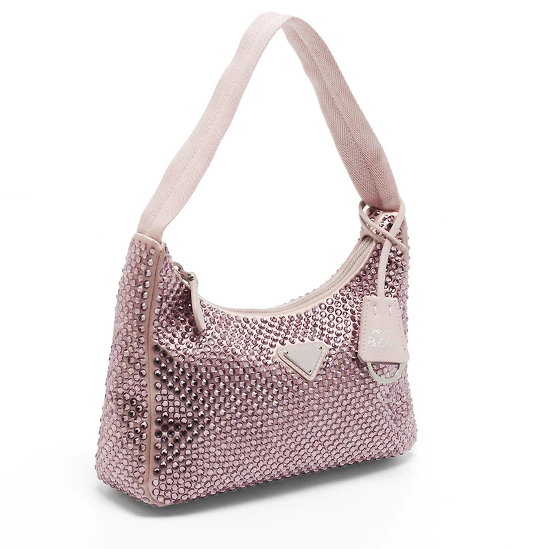 Pre-Owned Prada Women's Crystals Shoulder Bag