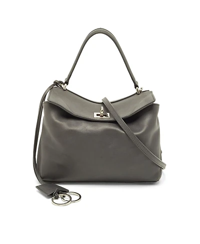 Pre-Owned Balenciaga Rodeo Mini Leather Top Handle Satchel Bag