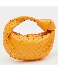 Pre-Owned Bottega Veneta Mini Jodie Intrecciato Leather Hobo Bag
