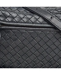 Pre-Owned Bottega Veneta Women's Intrecciato Woven Leather Crossbody Bag