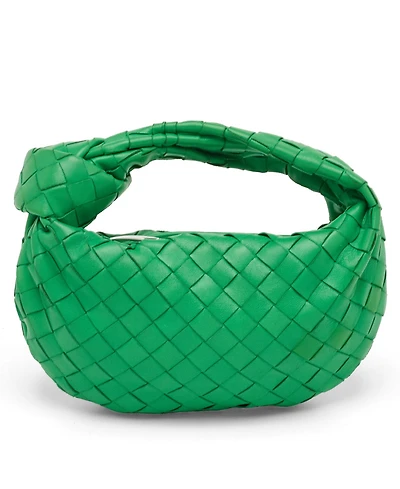 Pre-Owned Bottega Veneta Women's Mini Jodie Intrecciato Leather Hobo Bag