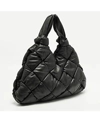 Pre-Owned Bottega Women's Veneta Leather Shoulder Bag