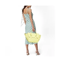 Pre-Owned Celine Women's Mini Tie Leather Tote