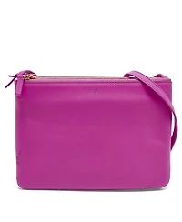 Pre-Owned Celine Women's Trio Large Leather Crossbody Bag