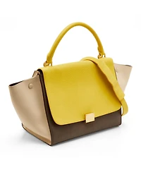 Pre-Owned Celine Women's Trapeze Leather Satchel