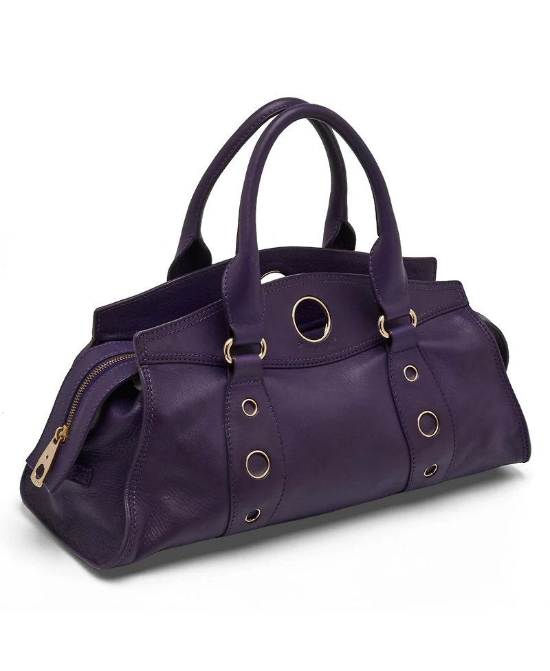 Pre-Owned Celine Vintage Leather Top Handle Satchel