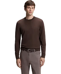 Boss by Hugo Men's Merino-Wool Regular-Fit Sweater