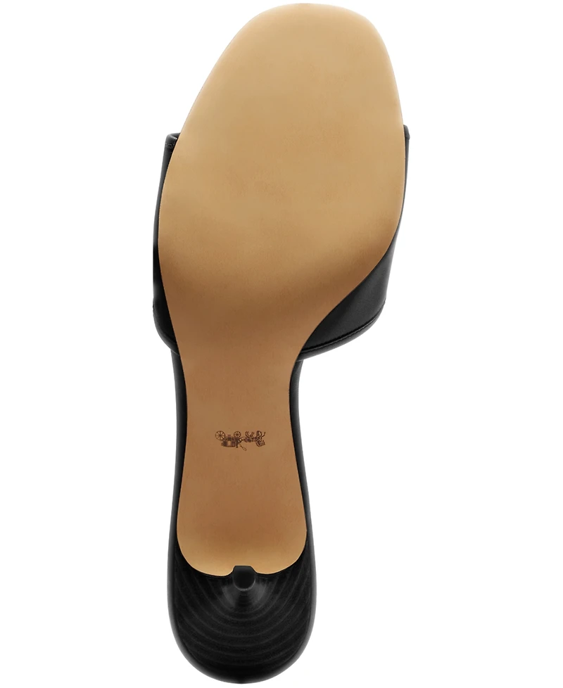 Coach Women's Margot Oversized Buckle Sandals