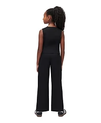 Calvin Klein Girls' 7-16 Refined Stretch Tailored Vest