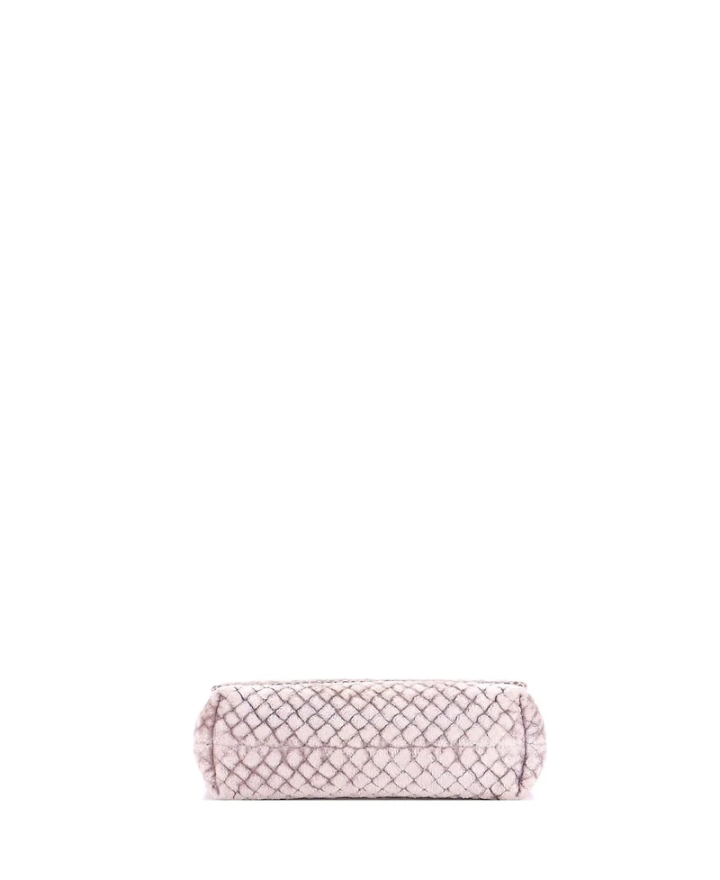 Pre-Owned Bottega Veneta Baby Olimpia Crossbody Bag Intrecciato Velvet