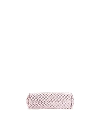 Pre-Owned Bottega Veneta Baby Olimpia Crossbody Bag Intrecciato Velvet
