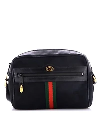 Pre-Owned Gucci Small Vintage Ophidia Shoulder Bag Gg Canvas