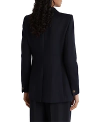 Reiss Women's Lauryn Wool-Blend Twill Double-Breasted Blazer