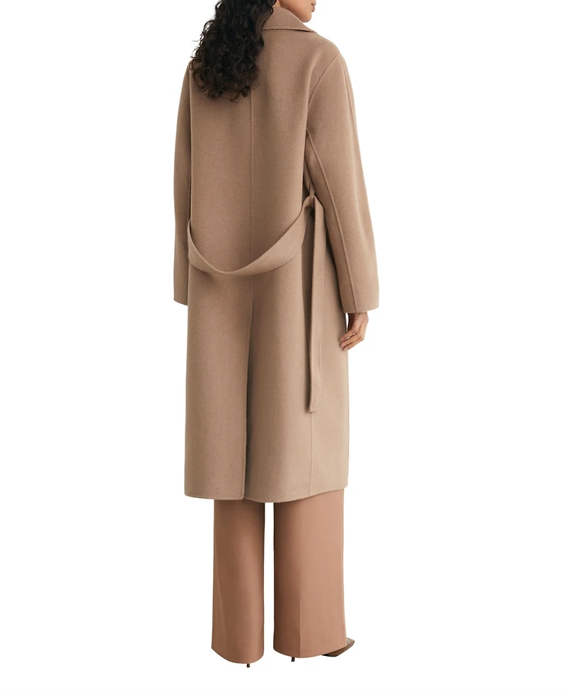 Reiss Women's Marina Wool-Blend Blindseam Double-Breasted Coat