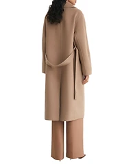 Reiss Women's Marina Wool-Blend Blindseam Double-Breasted Coat