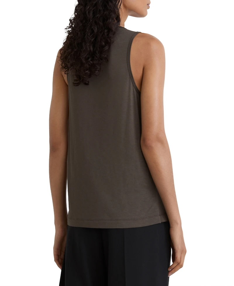 Reiss Women's Ruby Silk-Front Cami Top