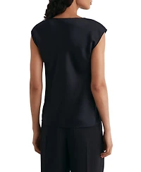 Reiss Women's Cate Silk Cowl Neck Sleeveless Top