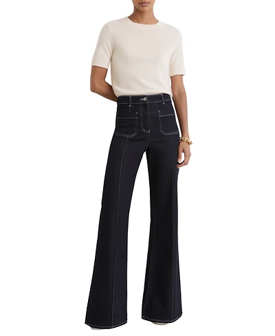 Reiss Women's Stevie Crew-Neck T-Shirt