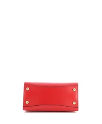 Pre-Owned Prada Small Bibliotheque Tote Saffiano with City Calf