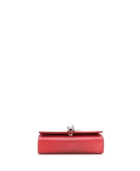 Pre-Owned Saint Laurent Small Classic Monogram Tassel Crossbody Bag Grainy Leather