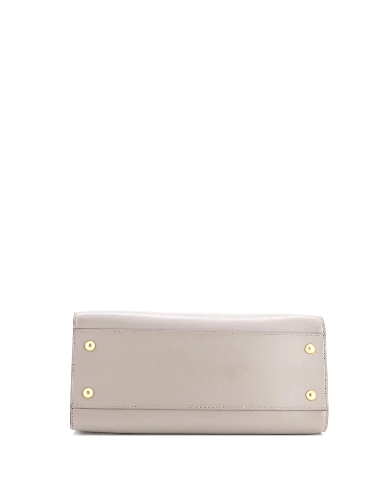 Pre-Owned Saint Laurent Baby Monogram Cabas Leather