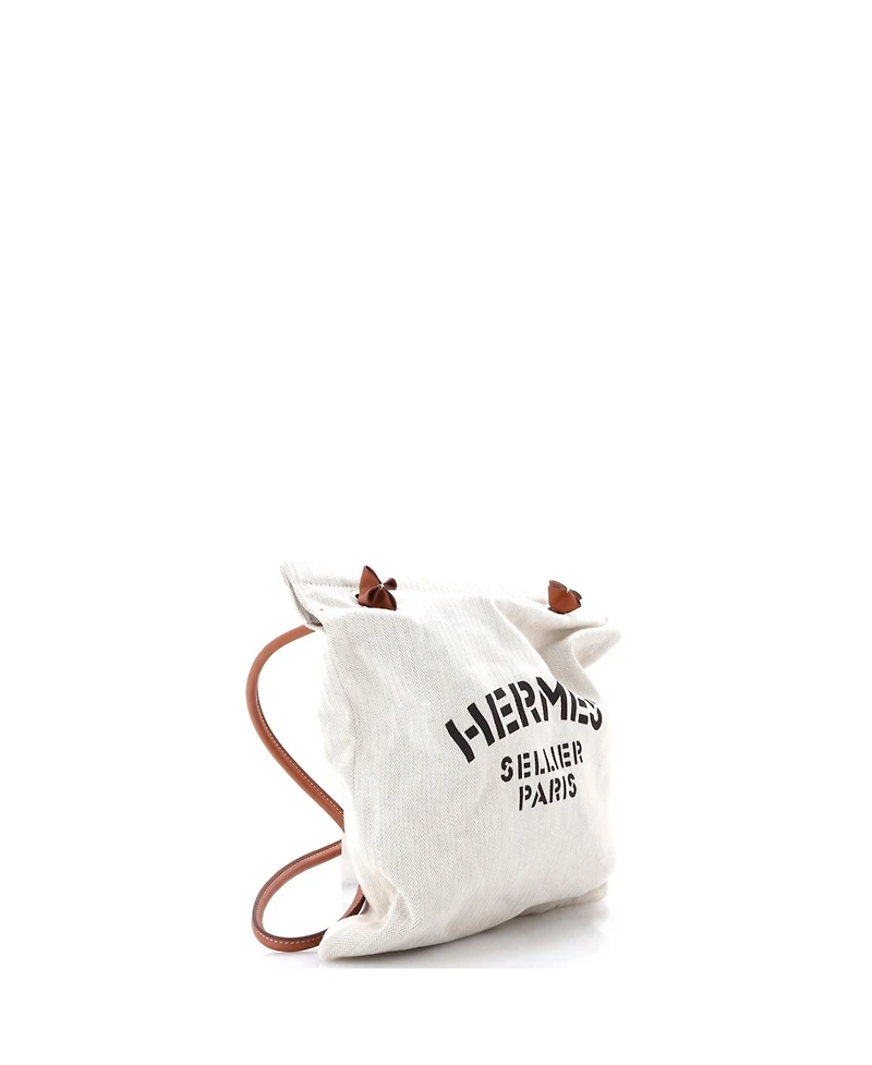 Pre-Owned Hermes Mm Aline Bag Toile