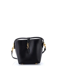 Pre-Owned Saint Laurent Mini Le 37 Bucket Bag Leather