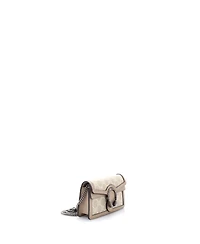Pre-Owned Gucci Super Mini Dionysus Bag Gg Coated Canvas with Leather