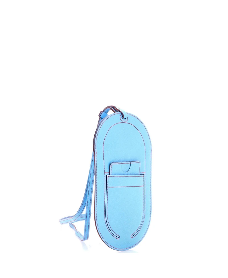 Pre-Owned Hermes Gm In-The-Loop Phone To Go Case Leather