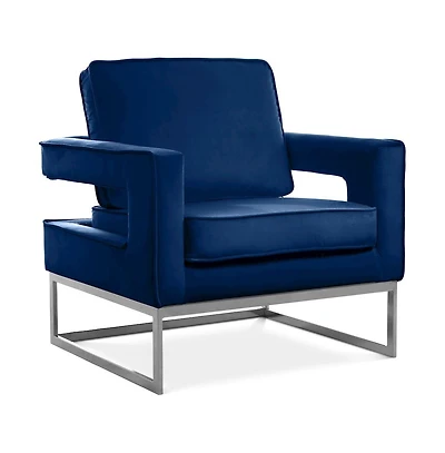 Meridian Furniture Noah Velvet Accent Chair