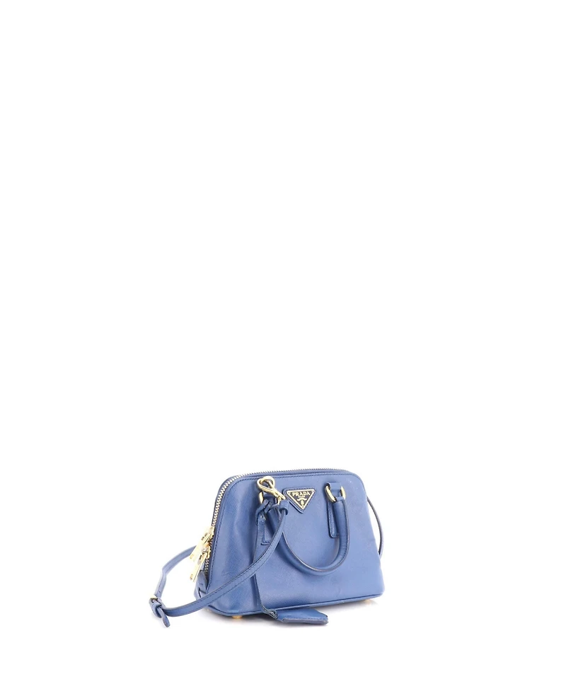 Pre-Owned Prada Mini Promenade Bag Saffiano Leather