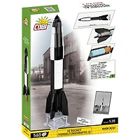 Cobi Wwii V2 Rocket Removable Casing Reveals Interior 560-Piece Building Set, Ages 9+
