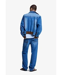 Desigual Men's Embroidered denim jacket