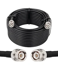 Lofree Low Loss Bnc Coaxial Cable 50 Ohm Solid Copper Shielded Extension for Radio Antennas