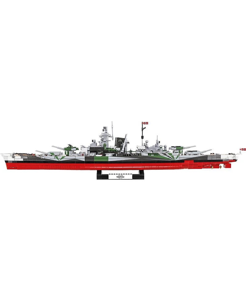 Cobi Historical Collection World War Ii Battleship Tirpitz 2,880-Piece Building Set, Ages 11+