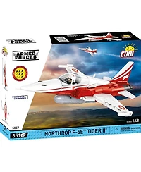 Cobi Swiss Air Force Team Patrouille Suisse Northrop F-5E Tiger Ii 351-Piece Building Set, Ages 6+