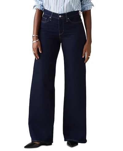 Levi's Women's 318 Shaping Stellar-Stretch Wide-Leg Jeans 30"-34"