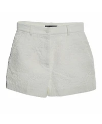 Pre-Owned Dolce & Gabbana Women's Floral Zip-Fly Shorts, 7" Inseam