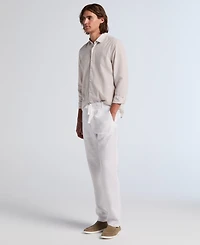 Perry Ellis Men's Regular-Fit 100% Linen Drawstring Pants
