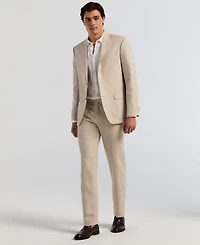 Perry Ellis Men's Herringbone Linen Blazer