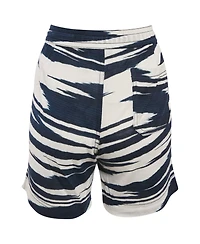 Pre-Owned Missoni Women's Striped Knit Mid-Rise Drawstring Shorts, 7" Inseam
