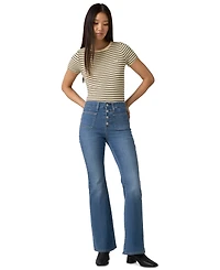 Levi's Women's 726 Patch Pocket High Rise Slim Fit Flare Jeans