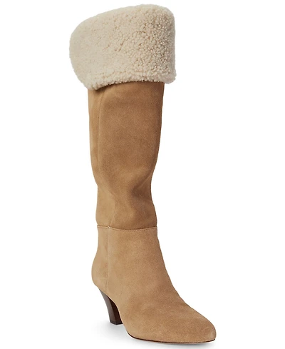 Lauren Ralph Women's Emersyn Zipper Tall Boots