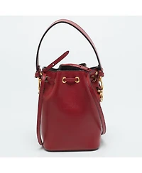 Pre-Owned Fendi Women's Mon Tresor Mini Leather Bucket Bag