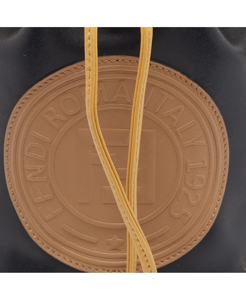 Pre-Owned Fendi Women's Mon Tresor Mini Leather Bucket Bag