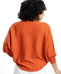 Caldwell Collection Women's Jennifer V-Neck Dolman Sleeve Sweater