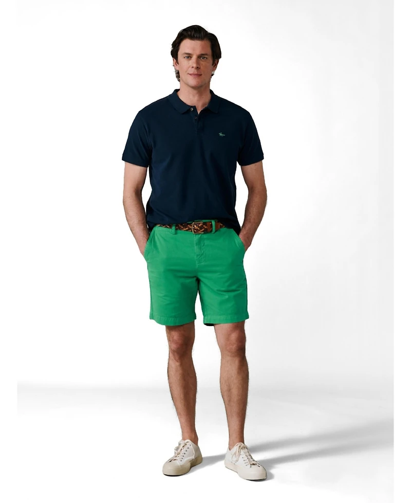 Aubin Men's Stamford Regular-Fit Chino Shorts, 8" Inseam