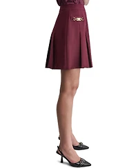 Bcbg Women's Pleated High-Waisted Mini Skirt