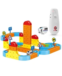 Contixo MT5 3D Gear Track Motorized Remote Control 147-Piece Building Set, Ages 6+