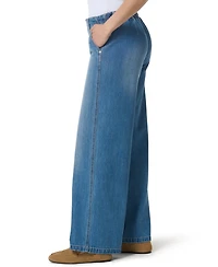 Gloria Vanderbilt Women's High-Rise Wide-Leg Jeans